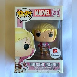 Funko Pop! UNMASKED GWENPOOL #213 Marvel
